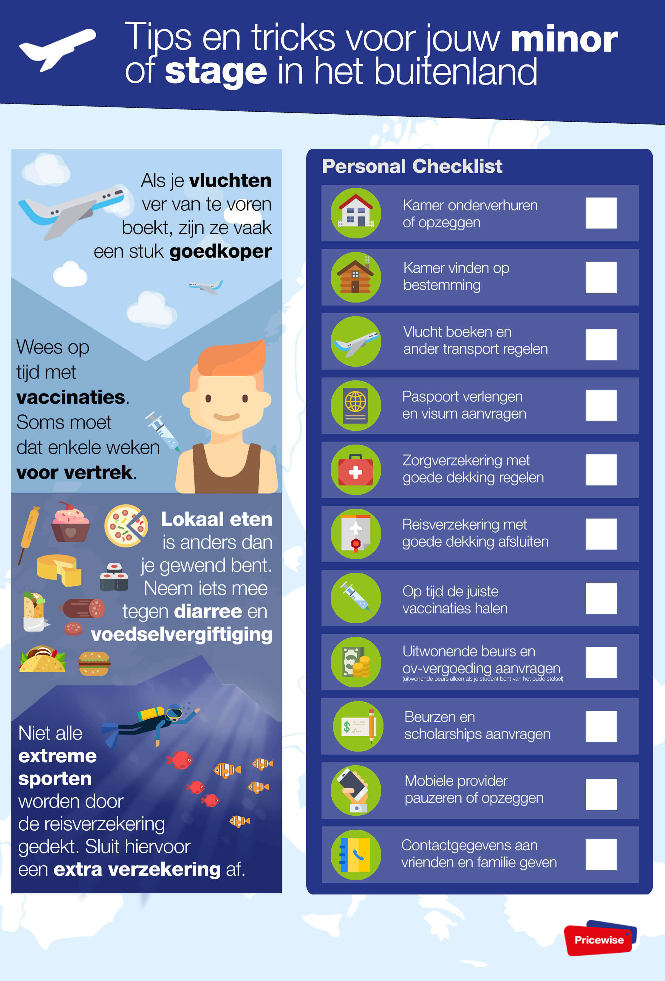 Checklist minor of stage buitenland Checklist minor of stage buitenland